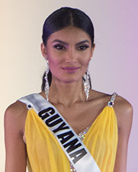 Rafieya Husain, Miss Universe Guyana